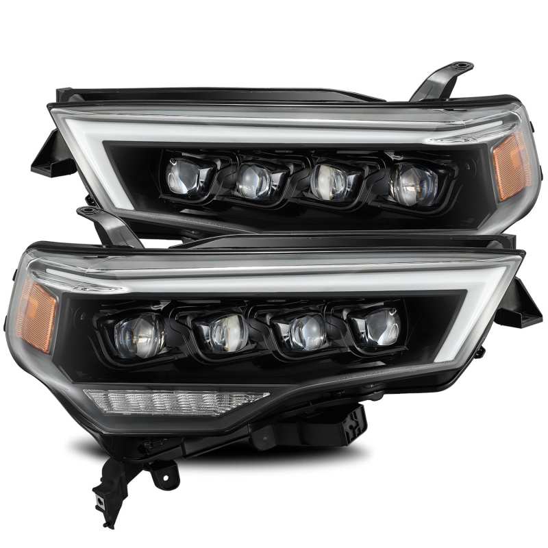 AlphaRex 14-20 Toyota 4Runner NOVA LED Proj Headlights Plank Style Alpha Black w/Activation Light 880723 *Discontinued