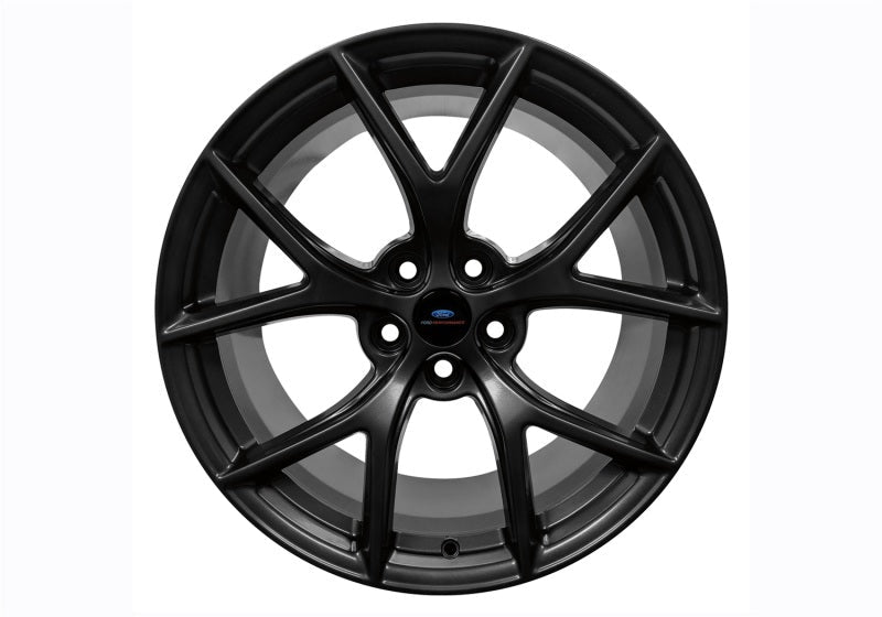 Ford Racing 15-20 Mustang19x10.5in & 19x11in Wheel Kit w/TPMS - Matte Black M-1007K-DC19XMB