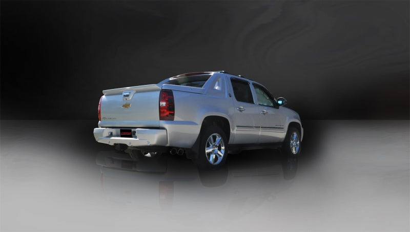 Corsa 09-13 Chevrolet Suburban 1500 5.3L V8 Black Sport Cat-Back Exhaust 14914BLK