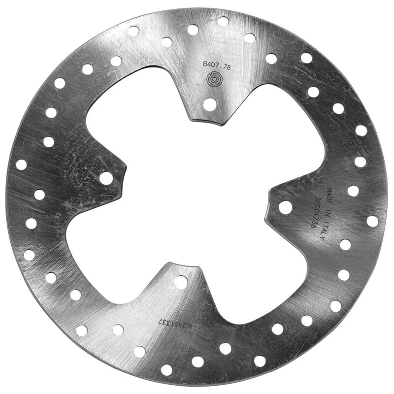 Brembo OE 06-11 Mbk Skycruiser 125cc 240x5mm Brake Disc - Rear Fixed 68B40778