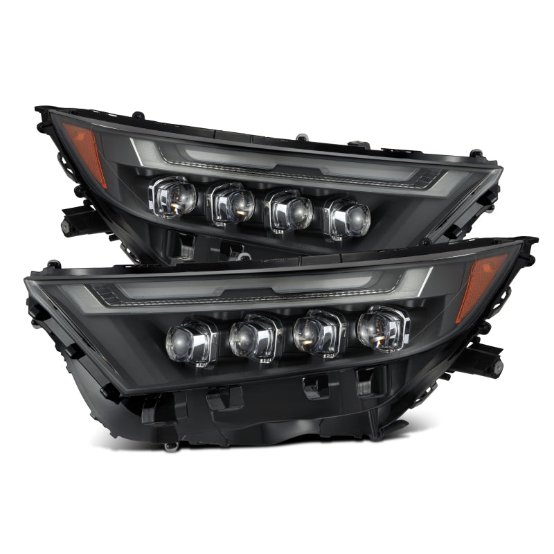 AlphaRex 19-23 Toyota RAV4 NOVA LED Projector Headlights Black 880858 *Discontinued