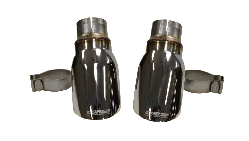 Corsa Performance Corsa 15-17 Dodge Charger R/T w/ Pursuit Valance 2.5in Inlet / 4in Out