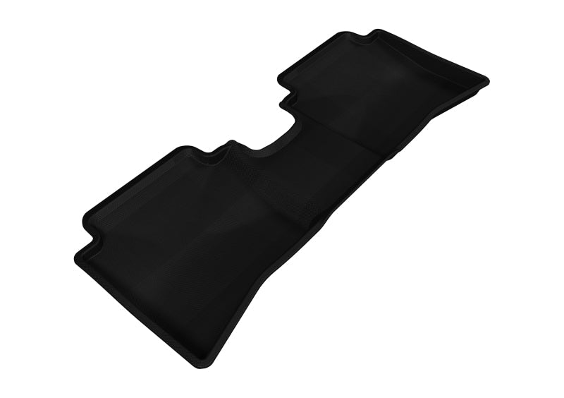 3D MAXpider 2012-2017 Hyundai Accent Kagu 2nd Row Floormats - Black L1HY02221509