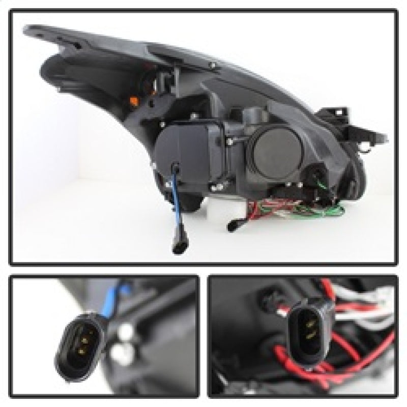 Spyder Nissan Altima 4Dr 10-12 Projector Headlights Light DRL LED Halo Smke PRO-YD-NA104D-LTDRL-SM 5076854