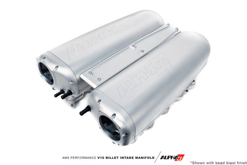 AMS Performance V10 Audi R8 / Lamborghini Huracan / Performante Billet Intake Manifold - CLR Anodize ALP.37.08.0001-1