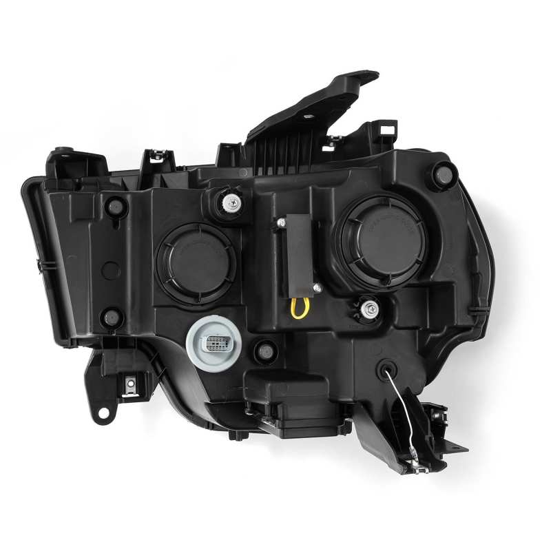 AlphaRex 19-21 Ram 2500 LUXX LED Proj Headlights Plank Style Alpha Blk w/Activ Light/Seq Signal/DRL 880549 *Discontinued