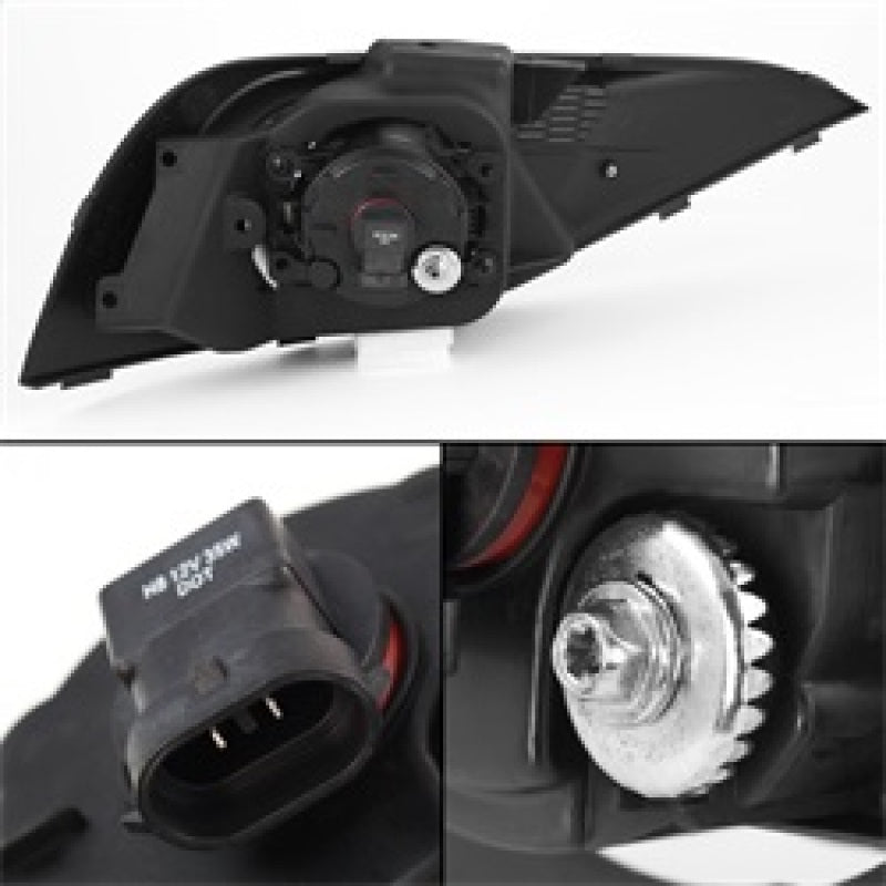 Spyder Honda CRV 2012-2014 OEM Fog Lights W/Switch Clear FL-HCRV2012-C 5076076