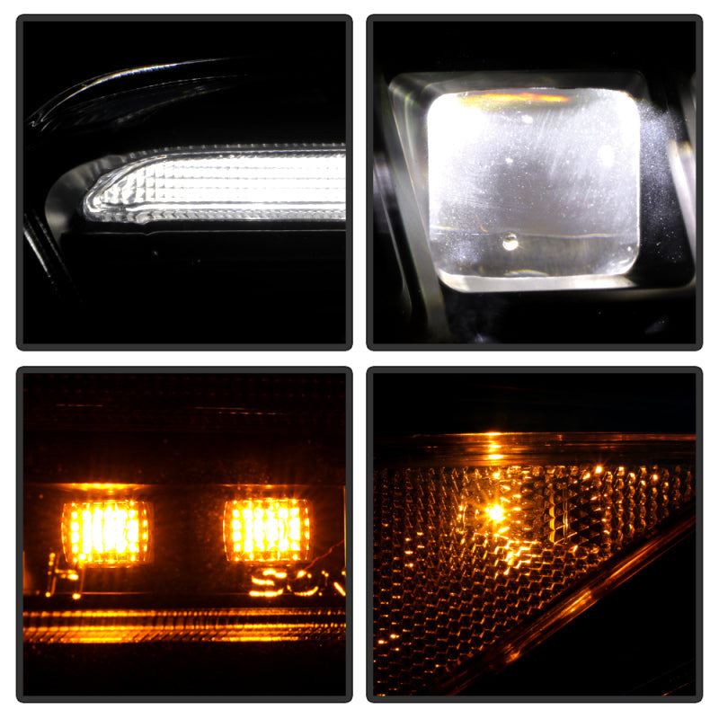 Spyder 16-20 Toyota Tacoma LED Model Only High-Power LED Headlights - Black PRO-YD-TT16LEDAP-BK 5088390