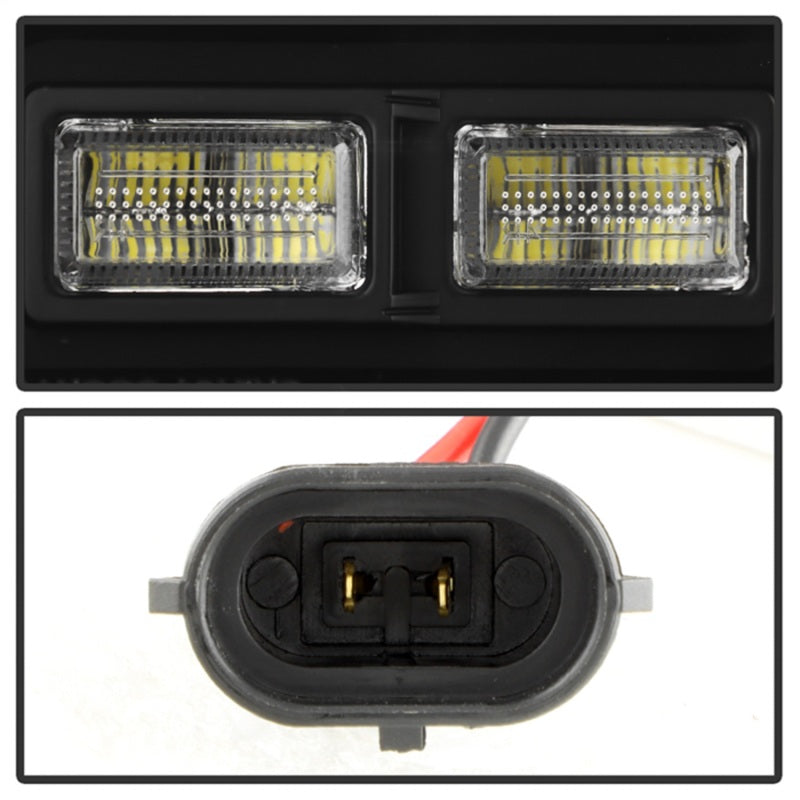 SPYDER 14-21 Jeep Grand Cherokee Proj Headlights - Halogen Model Only - PRO-YD-JGC14HALSI-SBGR-BK 5088949