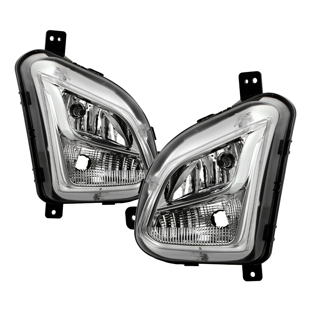 SPYDER 18-21 Chevy Equinox OEM Style Fog Lights w/Switch - Clear (FL-CEQ18-C) 9050985