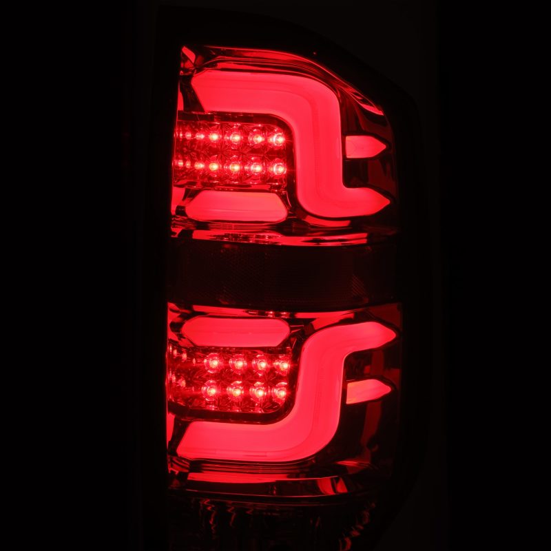 AlphaRex 14-20 Toyota Tundra PRO-Series LED Tail Lights Jet Black 672010 *Discontinued