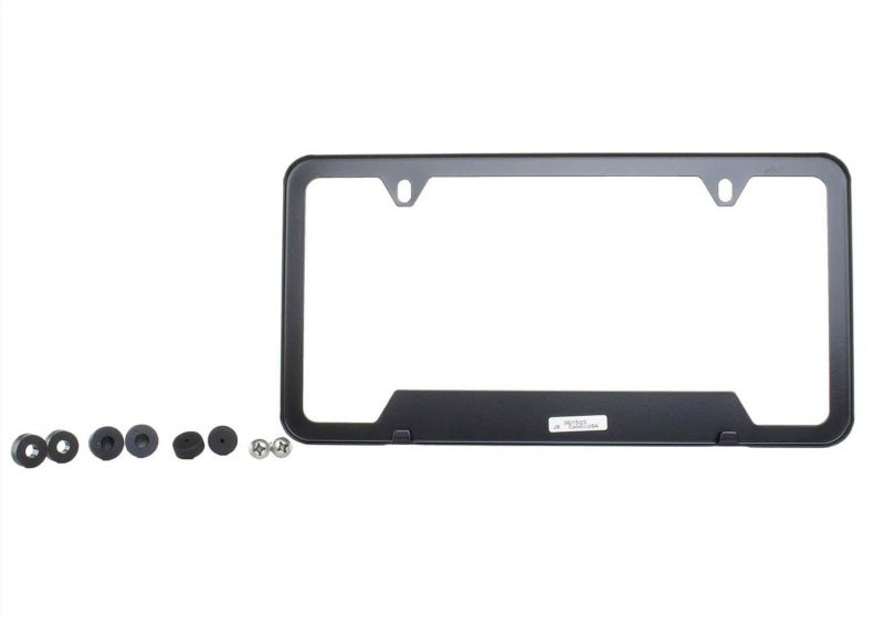 Ford Racing Stainless Steel Ford Performance License Plate Frame - Black M-1828-SS304BK