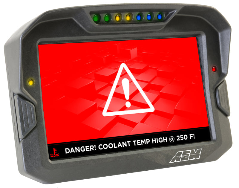 AEM Electronics Digital Dash, CD-7G, Carbon Housing, GPS, CAN Bus, Kit