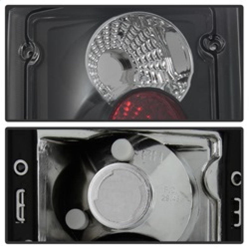 Spyder Ford Excursion 00-06/Econoline 150/250/350/450/550 95-06 Euro Tail Lights Blk ALT-YD-FEC00-BK 5002914