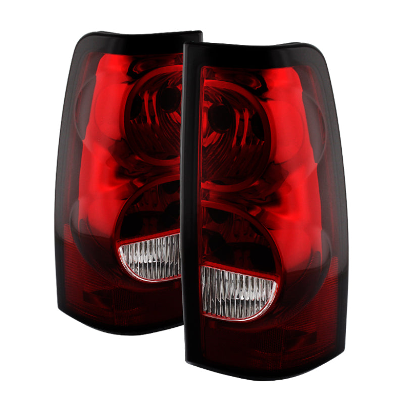 SPYDER Xtune Chevy Silverado 1500-2500-3500 03-06 OEM Style Tail Lights Red Clear ALT-JH-CS03-OE-RC 9026362
