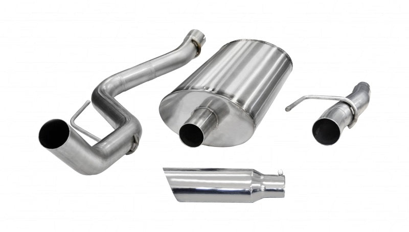 Corsa Performance 11-13 Ford F-150 5.0L V8 Polished Sport Cat-Back Exhaust