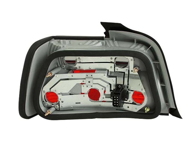 Anzo 1992-1998 BMW 3 Series E36 Taillights Red/Smoke