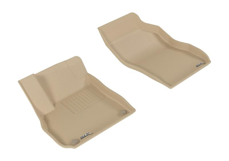 3D MAXpider 2017-2019 Buick Lacrosse Kagu 1st Row Floormat - Tan L1BC03311502