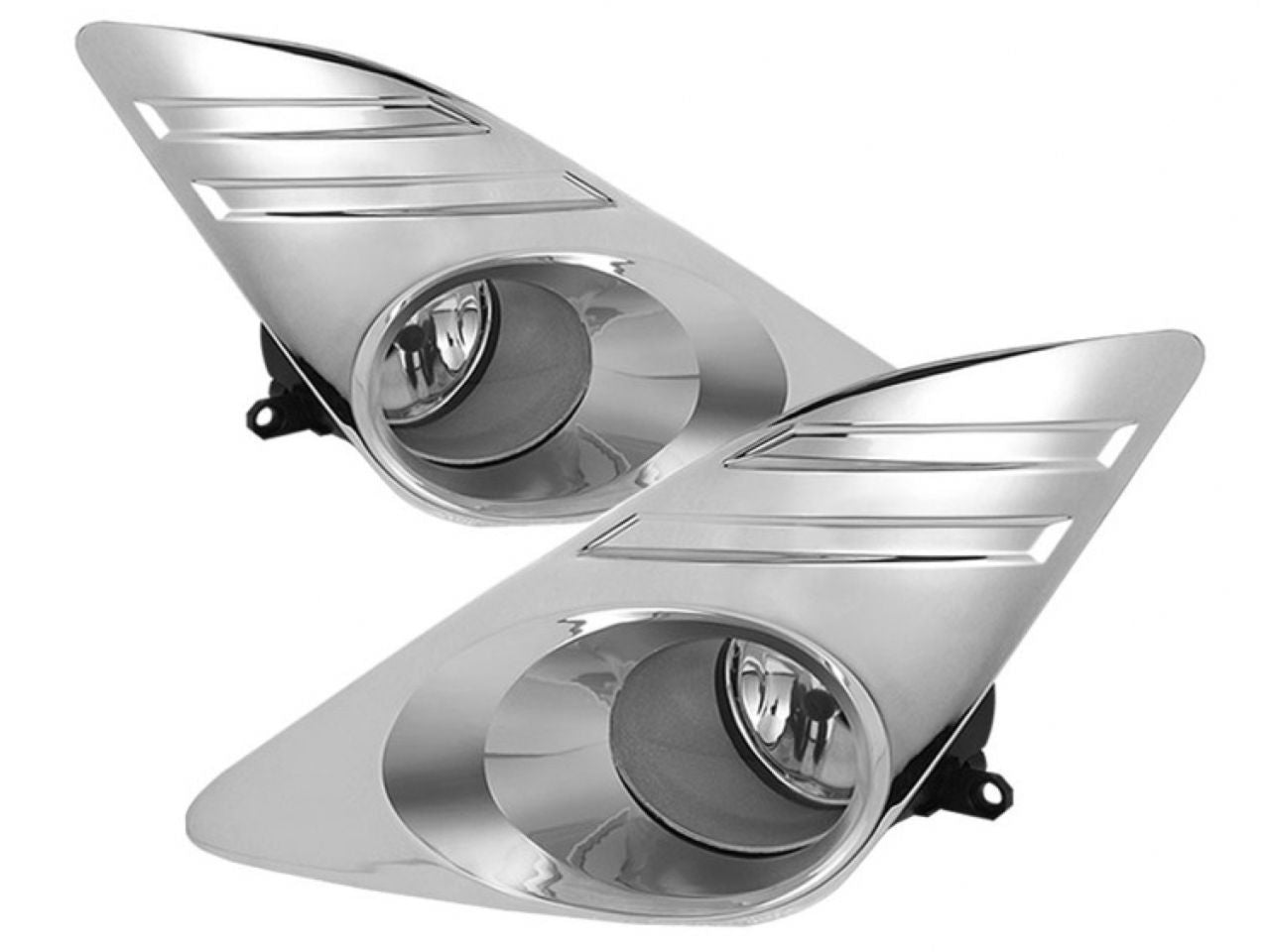 Spyder Toyota Camry 12-14 OEM Fog Lights w/Switch (with chrome cover)- Clear