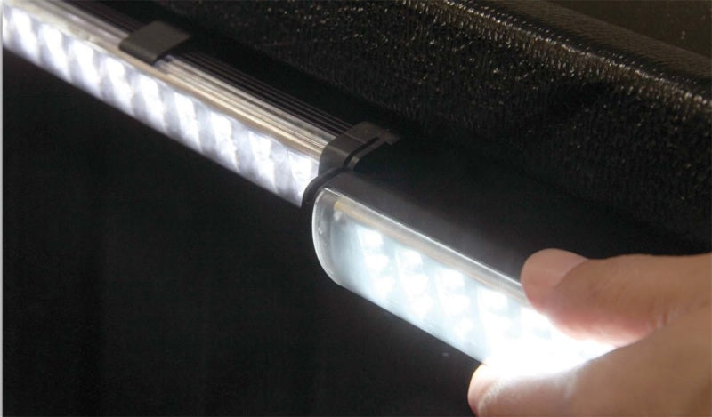 Anzo Bed Rail Lights Universal LED Utility Bar Chrome