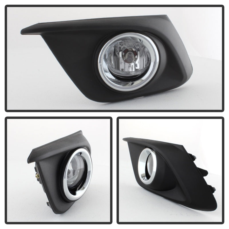 Spyder Mazda 3 2014+ OEM Fog Light w/Switch- Clear FL-MM32014-C 5077776