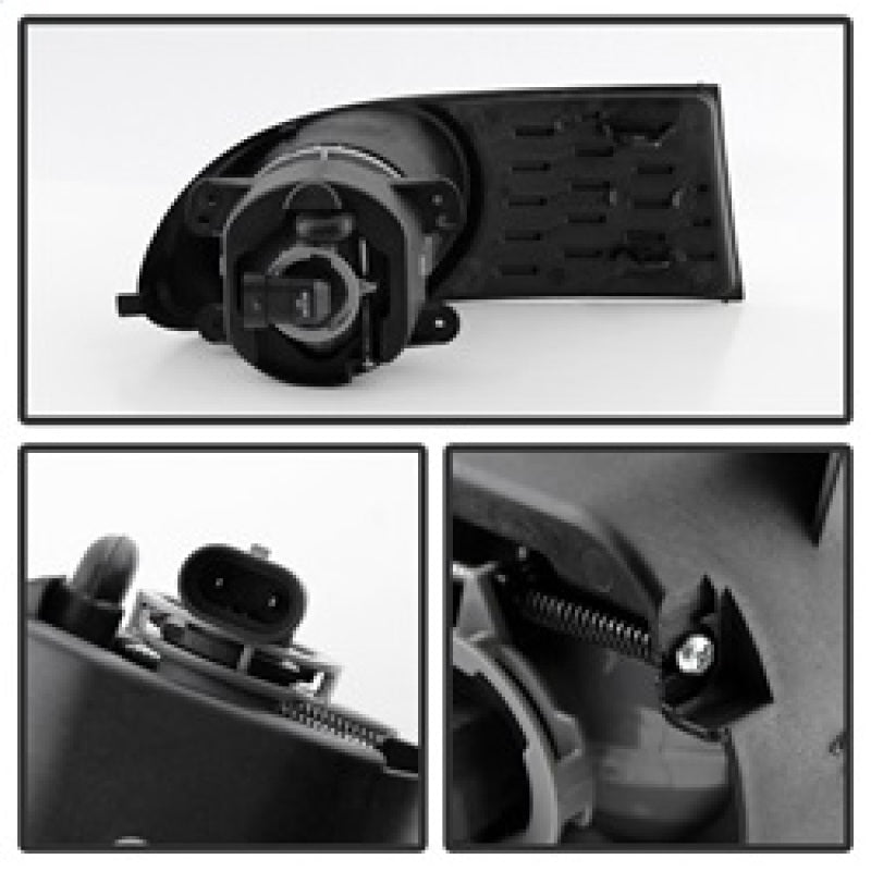 Spyder Dodge Journey 2011-2014 OEM Fog Light W/Universal Switch- Clear FL-DJ2011-C 5080448