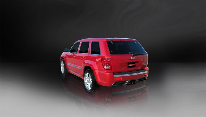 Corsa Performance 2.5" Dual Center Rear Exit Cat-Back Exhaust System with 4.0"
