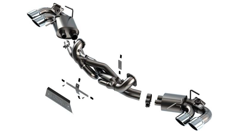 Borla 20-23 Chevrolet Corvette Stingray ATAK Cat-Back Exhaust System (Euro Spec) 140908