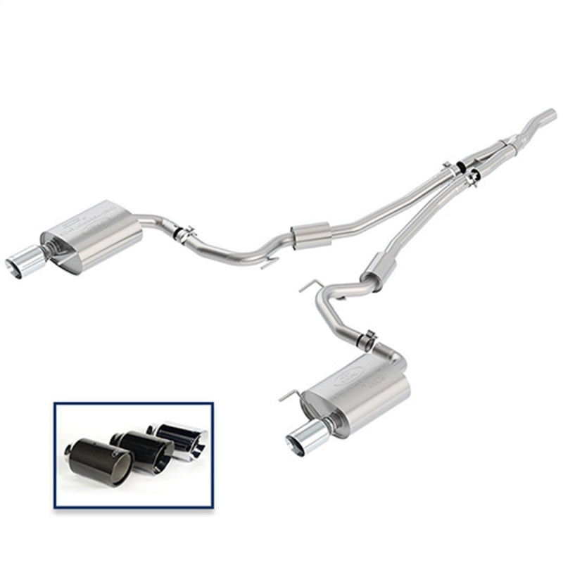 Ford Performance Parts Ford Racing 2018 Mustang 2.3L Ecoboost Cat-Back Sport Exhaust System