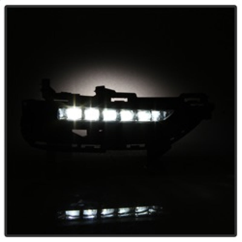 Spyder Honda Accord Coupe 2016-2017 OEM LED Fog Lights W/Switch- Clear FL-HA2016-2D-LED-C 5083043