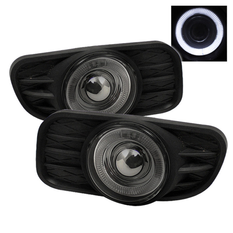 Spyder Jeep Grand Cherokee 99-04 Halo Projector Fog Lights w/Switch Clear FL-P-JGC99-HL 5021496