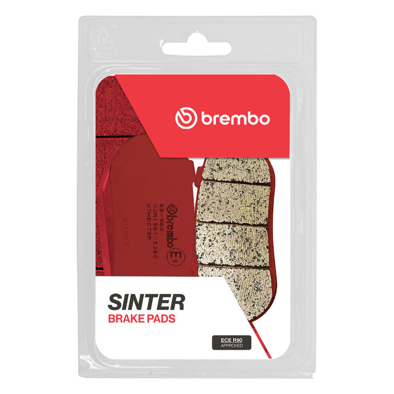Brembo OE 08-11 Harley Davidson FLSTC Heritage Softail Classic 1584cc Brake Pad - Rear 07HD07SP
