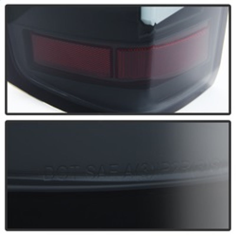 Spyder Chevy 1500 14-16 Light Bar LED Tail Lights Blk Smke ALT-YD-CS14-LBLED-BSM 5079992