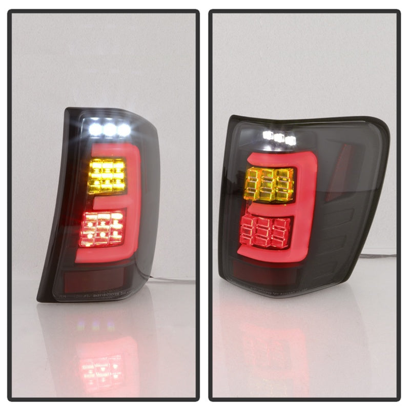 Spyder 99-04 Jeep Grand Cherokee - Light Bar Led Tail Lights - Black Smoke - ALT-YD-JGC99V3-BSM 5086150