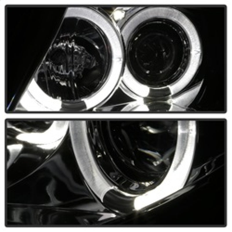 Spyder BMW Z4 03-08 Projector Headlights Halogen Model Only - LED Halo Smoke PRO-YD-BMWZ403-HL-SM 5017413