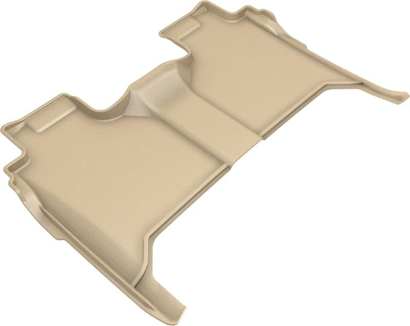 3D MAXpider 2019-2020 GMC/Chevrolet Sierra 1500/Silverado 1500 Kagu 2nd Row Floormats - Tan L1GM02421502
