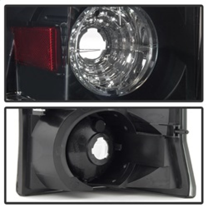 Spyder Cadillac Escalade 02-06 Euro Tail Lights Black Smoke ALT-YD-CE02-BSM 5084378