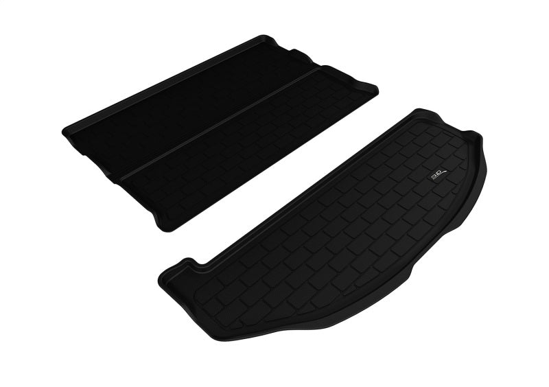 3D MAXpider 13-18 Hyundai Santa Fe 6 & 7 Seats Behind 2nd Row Stowable Kagu Cargo Liner - Black M1HY0281309