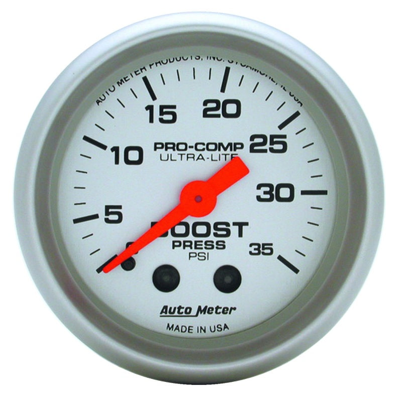 AutoMeter Dsl Gauge Kit A-Pillar W/Spkr Ram 98-02 Boost/Egt 35PSI/1600 Deg. F Ultra-Lite 7094