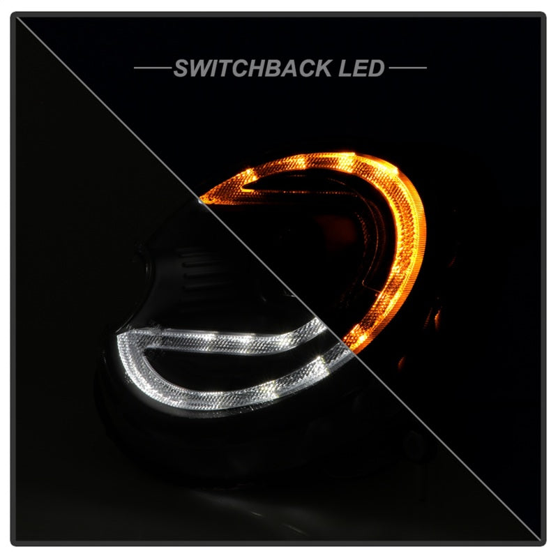 Spyder Mini Cooper 07-12 V2 Xenon/HID Only Projector Headlights - Black PRO-YD-MC07V2HIDSI-SBLB-BK 5088222