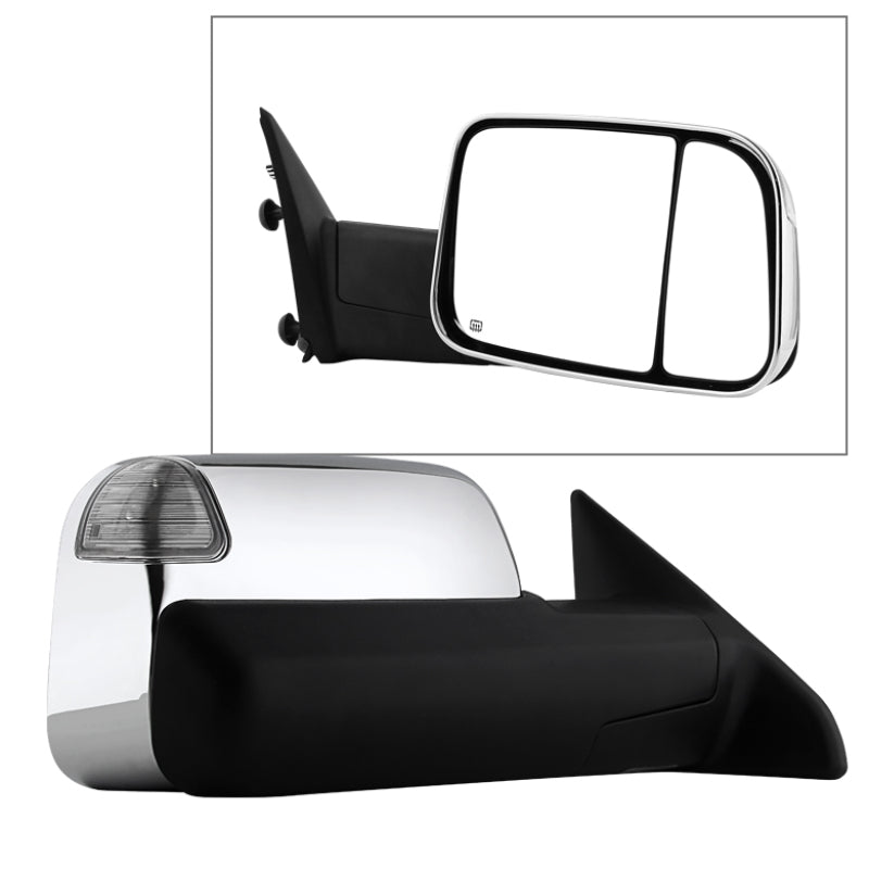 SPYDER Xtune Dodge Ram 1500 09-12 Extendable Heated Adjust Mirror Chrome HoUSing Right MIR-DRAM10-PW-R 9933172