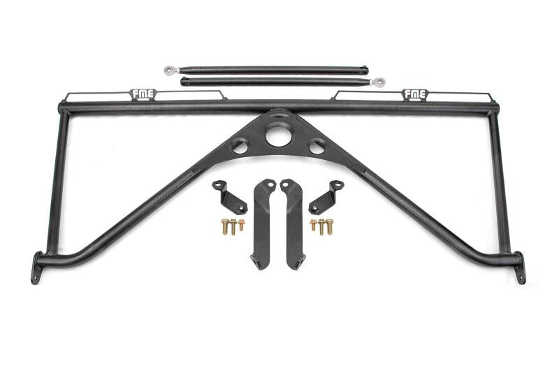 BMR Suspension 16-24 6th Gen Camaro Harness Bar - Black Hammertone HB360H