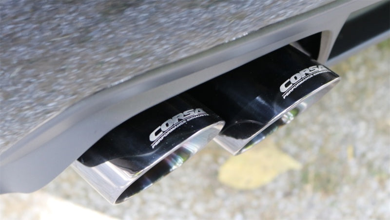 Corsa Performance 11-14 Dodge Charger SXT 2.5in Sport Cat-Back Dual Rear Exit
