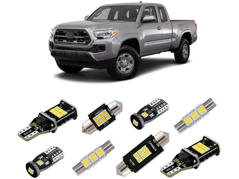 Cali Raised LED Cali Raised 2016-2023 Toyota Tacoma 9-Piece Interior Led Light Kit CR2409