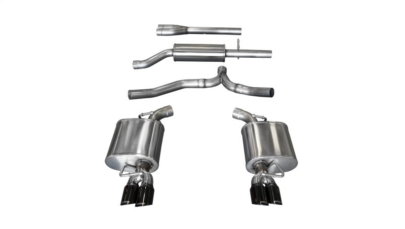 Corsa Performance 11-14 Dodge Charger SXT 2.5in Sport Cat-Back Dual Rear Exit