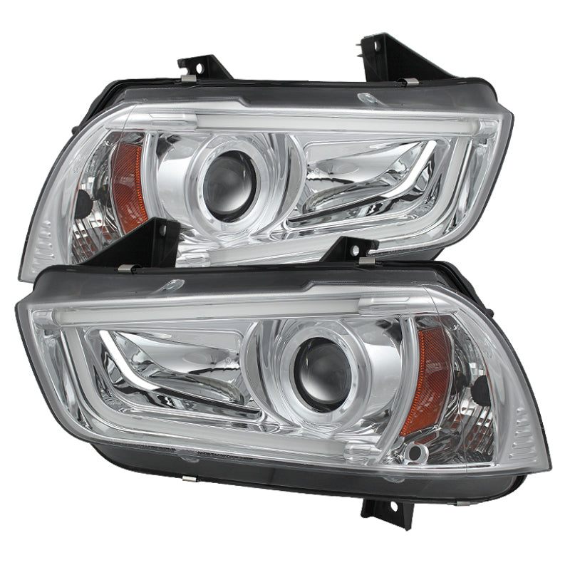 Spyder Dodge Charger 11-14 Projector Headlights Xenon/HID Model- DRL Chrm PRO-YD-DCH11-LTDRL-HID-C 5074218
