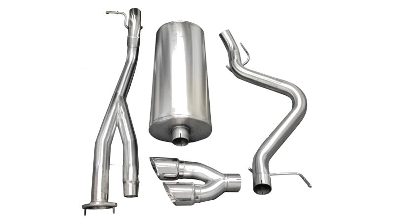 Corsa Performance 03-06 Chevrolet Silverado Short Bed SS 6.0L V8 Polished Sport Cat-Back