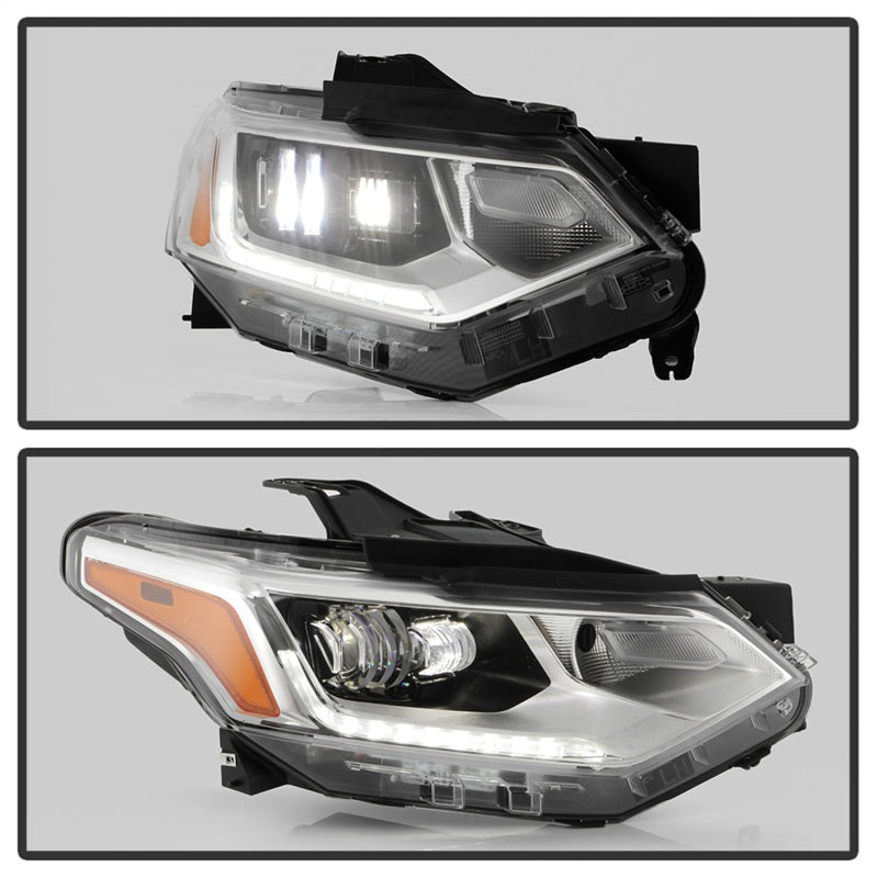 SPYDER 18-21 Chevy Traverse Full LED (Signal / Side Marker Halogen) Headlight - OE Right 9956270