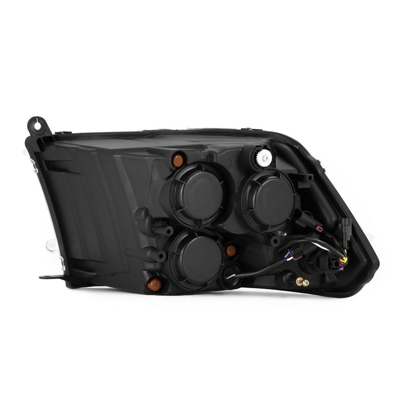 AlphaRex 09-18 Dodge Ram 1500HD NOVA LED Projector Headlights Plank Style Design Chrome w/DRL 880591 *Discontinued