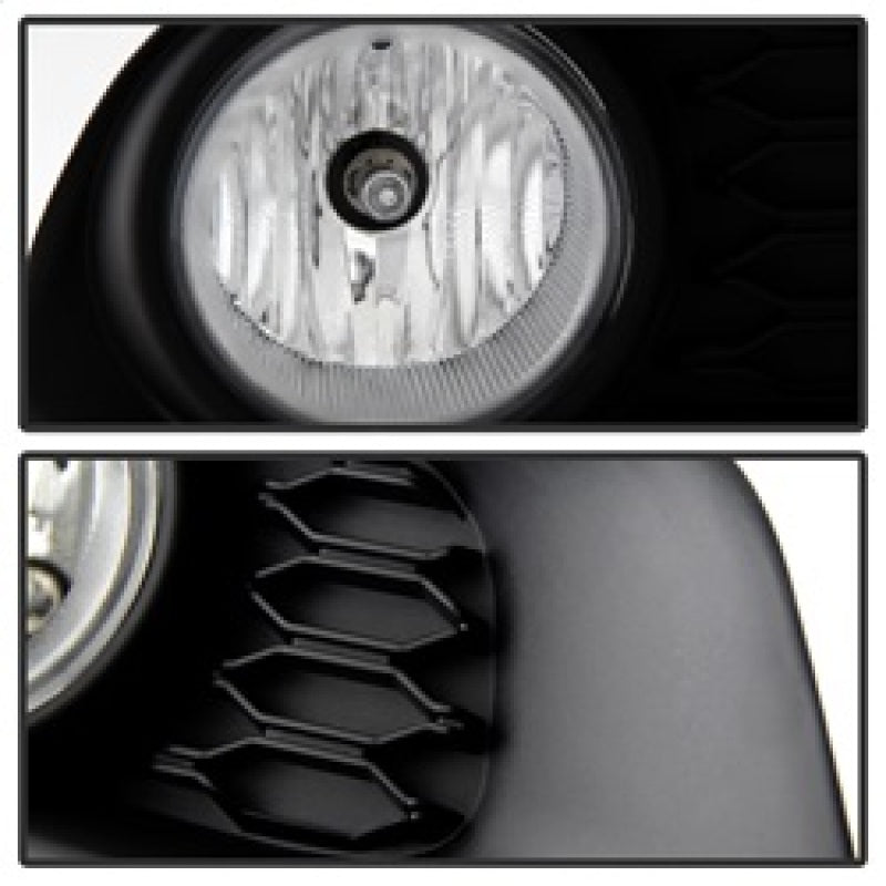 Spyder Dodge Grand Caravan 2011-2015 OEM Fog Light W/Universal Switch- Clear FL-DGC2011-C 5080417